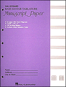 MANUSCRIPT BASS GUITAR TABLATURE